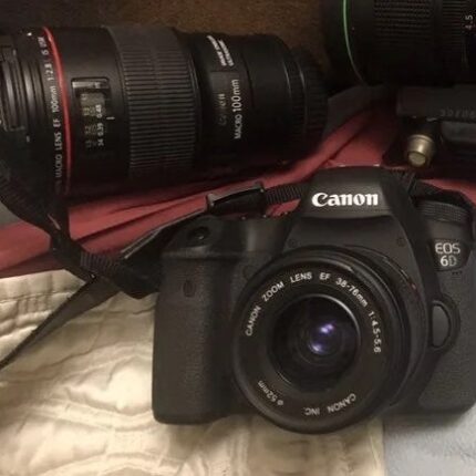 Canon Eos 6D Dslr Camera With Ef