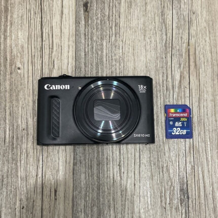 ja Canon Powershot Sx610 Hs Wi-Fi 20.2Mp Digital Camera - Black ❤️ 📸