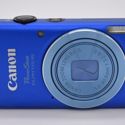 sg Canon Powershot Elph 115 Is Digital Camera Blue 16.0Mp 5X Optical Zoom ❤️ 📸